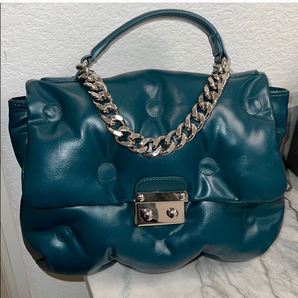 Green Pillow Purse